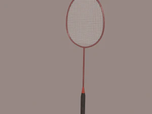 badminton racket 3D Model