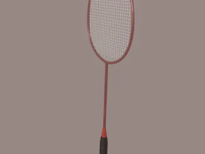 badminton racket 3D Model