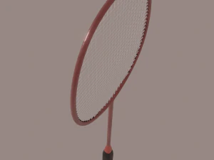 badminton racket 3D Model