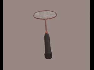 badminton racket 3D Model
