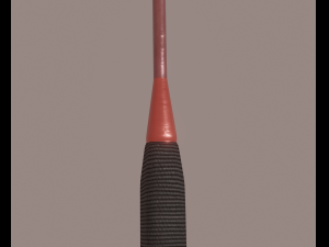 badminton racket 3D 模型