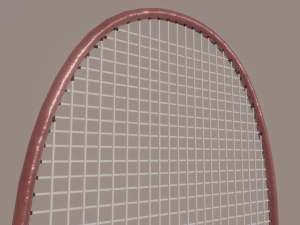 badminton racket 3D Model