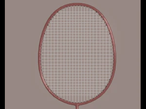 badminton racket 3D Model
