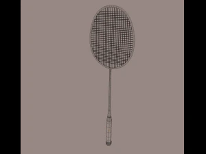 badminton racket 3D Model
