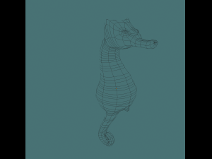 seahorse 3D Модель