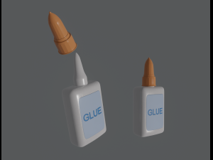 glue in bottle Modèle 3D