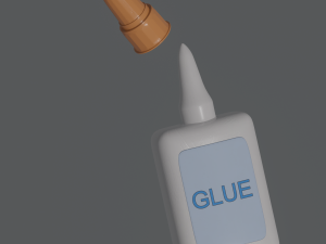 glue in bottle Modèle 3D
