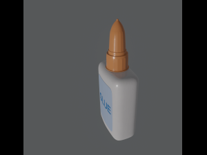 glue in bottle Modèle 3D