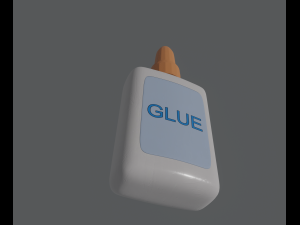 glue in bottle Modèle 3D