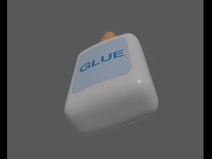 glue in bottle Modèle 3D