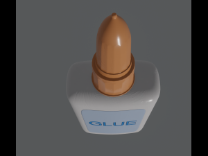 glue in bottle Modèle 3D