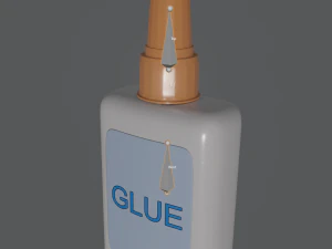 klej w butelce Model 3D