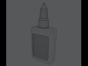 klej w butelce Model 3D