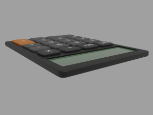 calculator 3D Model