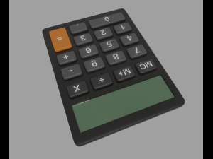 calculator 3D Model