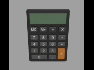 hesap makinesi 3D Model
