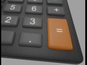 hesap makinesi 3D Model