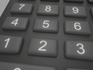 calculator 3D Model