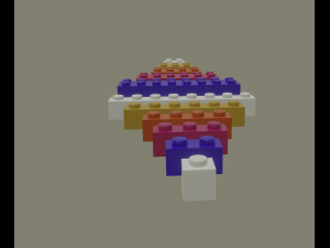 lego bricks Modelo 3D