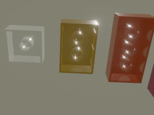 mattoncini LEGO Modello 3D