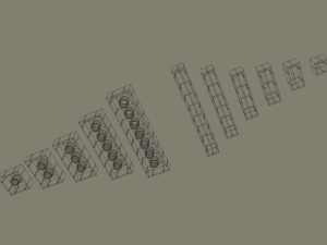 lego bricks Modelo 3D