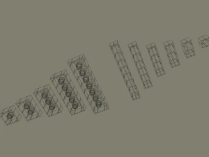 mattoncini LEGO Modello 3D