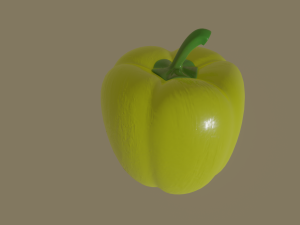bell pepper Modelo 3D