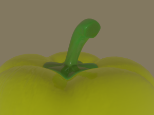 bell pepper Modelo 3D