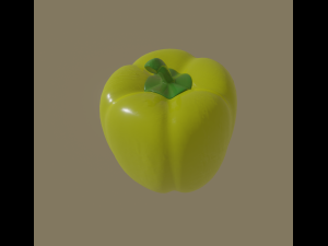 bell pepper Modelo 3D