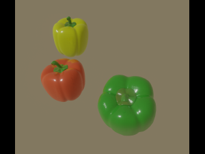 bell pepper Modelo 3D