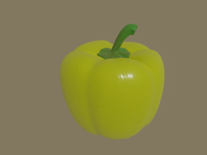 bell pepper Modelo 3D