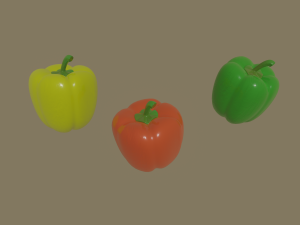 bell pepper 3D Model