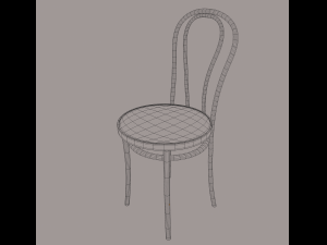 vienna dining chair Modelo 3D