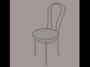 vienna dining chair 3D Model