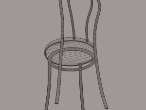 vienna dining chair Modelo 3D