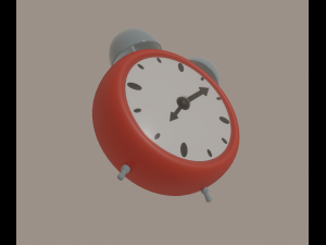 alarm clock Model 3D