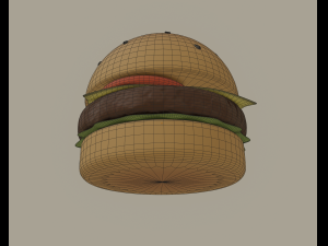 burger 3D Модель