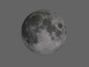 moon 3D-Modell
