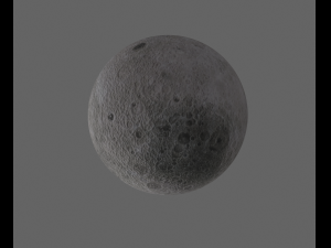 moon Model 3D