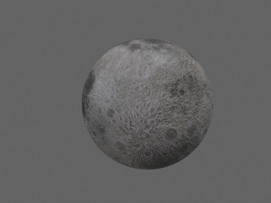 moon Model 3D