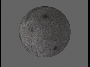 moon Model 3D
