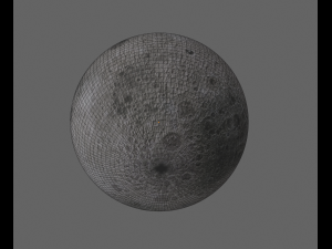 moon Model 3D