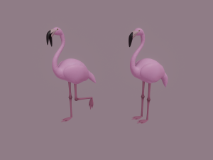 flamingo Model 3D