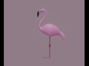 flamingo Modello 3D