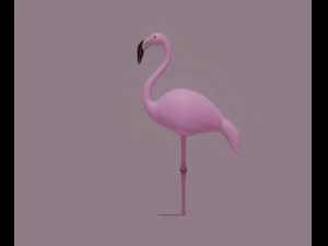 flamingo Model 3D
