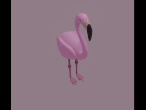 flamingo Modello 3D