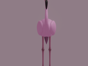 flamingo Modello 3D