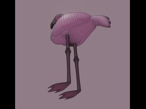 flamingo Modello 3D