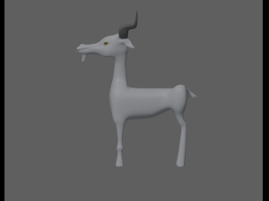 goat toon 3D मॉडल