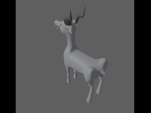 goat toon 3D मॉडल